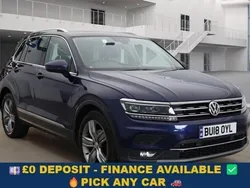 Blue Used 2018 VW Tiguan SEL SUV | £13,949 (Good price)