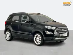 Black Used 2022 Ford Ecosport Titanium SUV | £12,895 (Fair price)