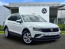 White Used 2021 VW Tiguan Life SUV | £17,991 (Good price)