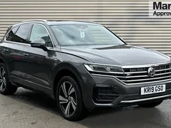 Grey Used 2019 VW Touareg R-line SUV | £31,583 (Fair price)