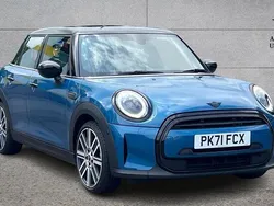 Blue Used 2021 Mini Cooper Exclusive Hatchback | £18,632 (A bit pricey)