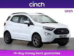White Used 2022 Ford Ecosport ST-Line SUV | £13,409 (Fair price)