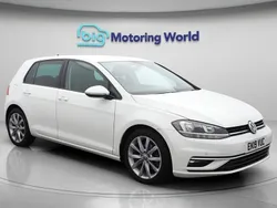 White Used 2019 VW Golf VII GT Hatchback | £14,700 (Fair price)
