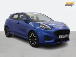 Blue Used 2023 Ford Puma Gen-E ST-Line X SUV | £16,495 (Fair price)
