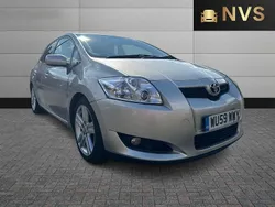 Silver Used 2009 Toyota Auris SR Hatchback | £2,495 (Good price)