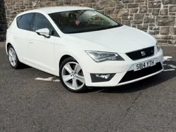 White Used 2014 Seat Leon FR Hatchback | £5,750 (Expensive)