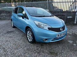 Blue Used 2014 Nissan Note Acenta Premium MPV | £4,895 (Fair price)