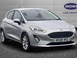 Silver Used 2020 Ford Fiesta Titanium Hatchback | £13,749 (Fair price)