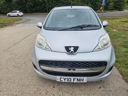 Silver Used 2010 Peugeot 107 Hatchback | £3,490 (Fair price)