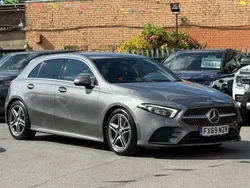 Grey Used 2019 Mercedes A200 AMG line Hatchback | £14,340 (Fair price)