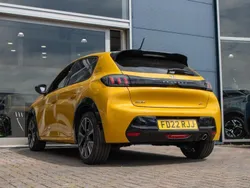 Yellow Used 2022 Peugeot 208 GT Hatchback | £15,477 (Fair price)