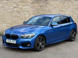 Blue Used 2019 BMW 118 M Sport Hatchback | £12,395 (Fair price)