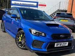 Blue Used 2018 Subaru WRX STI Sedan | £45,000 (Expensive)