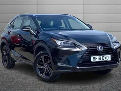 Graphite black Used 2018 Lexus NX300h Sport Line SUV | £21,795 (Good price)
