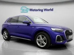 Blue Used 2022 Audi Q5 S-Line SUV | £28,800 (Good price)