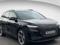 Used 2025 Audi Q4 e-tron Black Edition SUV | £35,590 (Super price)