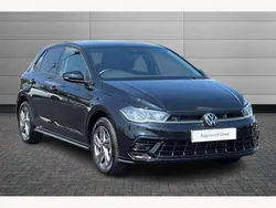 Black Used 2022 VW Polo R-line Hatchback | £18,595 (Good price)