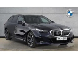 Black Used 2025 BMW 520 M Sport Estate | £46,898 (Fair price)