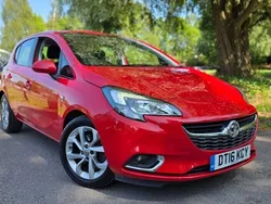 Red Used 2016 Vauxhall Corsa SRi Hatchback | £5,699 (Fair price)