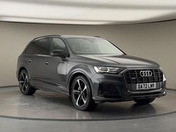 Daytona gray pearl effect/daytona gray pearl effec Used 2022 Audi Q7 Black Edition SUV | £40,500 (Good price)
