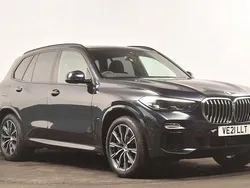 Black Used 2021 BMW X5 M Sport SUV | £41,500 (Good price)