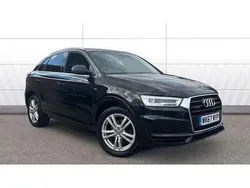 Black Used 2017 Audi Q3 S-Line SUV | £14,844 (Fair price)