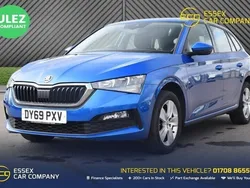 Blue Used 2020 Skoda Scala SE Hatchback | £9,260 (Fair price)