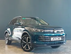 Blue New 2025 VW Tiguan Elegance SUV | £39,998 (A bit pricey)