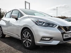 Silver Used 2017 Nissan Micra Acenta Hatchback | £8,500 (Fair price)