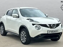 White Used 2019 Nissan Juke Tekna SUV | £9,175 (Fair price)