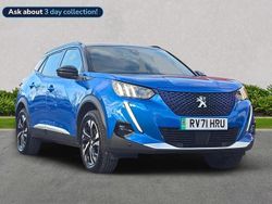 Blue Used 2021 Peugeot 2008 GTi SUV | £12,441 (Fair price)