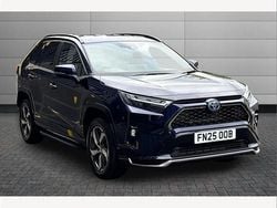 Obsidian blue Used 2025 Toyota RAV4 Hybrid Design SUV | £39,450 (Expensive)