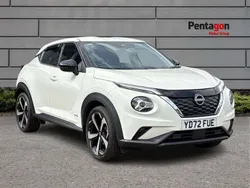 White Used 2022 Nissan Juke Tekna SUV | £17,999 (Fair price)