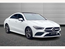 White Used 2022 Mercedes CLA180 AMG Line Premium Plus Sedan | £24,495 (Fair price)