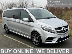 Silver Used 2019 Mercedes V220 AMG line MPV | £44,995 (Fair price)