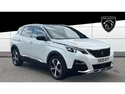 White Used 2020 Peugeot 3008 GT-line SUV | £14,519 (Fair price)