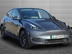 Grey Used 2023 Tesla Model Y Long Range SUV | £26,995 (Fair price)