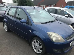 Blue metallic Used 2008 Ford Fiesta Zetec Hatchback | £1,295 (Good price)