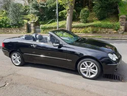 Black Used 2007 Mercedes CLK280 Avantgarde Cabriolet | £7,995