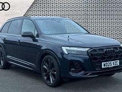 Blue Used 2025 Audi Q7 Black Edition SUV | £60,102 (Expensive)