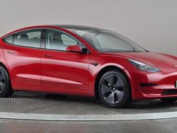 Red Used 2022 Tesla Model 3 RWD Sedan | £27,998