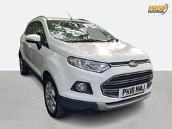 White Used 2018 Ford Ecosport Titanium SUV | £7,895 (Good price)