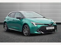 Green New 2025 Toyota Corolla Sport Hatchback | £29,999 (A bit pricey)