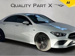 White Used 2020 Mercedes CLA250e AMG line Sedan | £19,399 (Super price)
