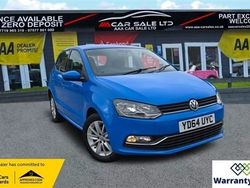 Blue Used 2014 VW Polo SE Hatchback | £8,824 (Fair price)