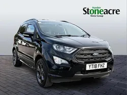 Black Used 2018 Ford Ecosport ST-Line SUV | £10,990 (A bit pricey)