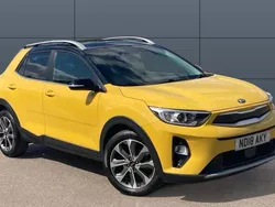 Yellow Used 2018 Kia Stonic First Edition SUV | £10,925 (Fair price)