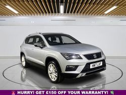 Silver Used 2017 Seat Ateca XCELLENCE SUV | £14,199 (Fair price)