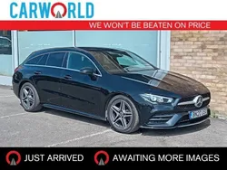 Black Used 2020 Mercedes CLA180 Shooting Brake AMG line Estate | £15,700 (Good price)