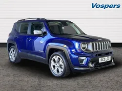 Blue Used 2021 Jeep Renegade Limited SUV | £15,995 (Good price)